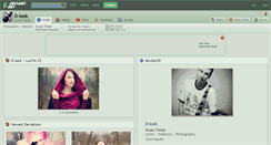 Desktop Screenshot of d-look.deviantart.com