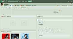 Desktop Screenshot of netsuko.deviantart.com