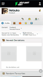 Mobile Screenshot of netsuko.deviantart.com