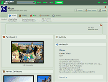 Tablet Screenshot of kiroa.deviantart.com
