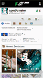 Mobile Screenshot of aomiarmster.deviantart.com