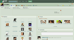 Desktop Screenshot of la-laker.deviantart.com