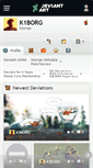 Mobile Screenshot of k1borg.deviantart.com