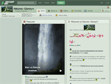 Tablet Screenshot of natures--glorey.deviantart.com