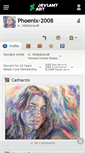 Mobile Screenshot of phoenix-2008.deviantart.com