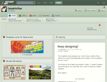 Tablet Screenshot of galadrielstar.deviantart.com