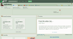Desktop Screenshot of ambiivalence.deviantart.com