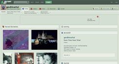 Desktop Screenshot of gandhiwarhol.deviantart.com