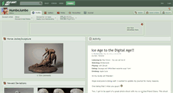 Desktop Screenshot of mumbojumbo.deviantart.com