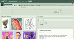 Desktop Screenshot of dawnamazing.deviantart.com
