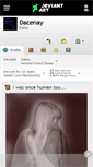 Mobile Screenshot of dacenay.deviantart.com