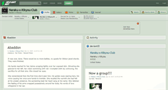 Desktop Screenshot of naraku-x-kikyou-club.deviantart.com