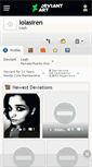 Mobile Screenshot of lolasiren.deviantart.com