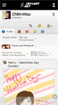 Mobile Screenshot of chibi-mizu.deviantart.com