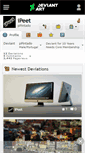 Mobile Screenshot of ipeet.deviantart.com
