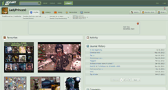 Desktop Screenshot of ladyprinces0.deviantart.com