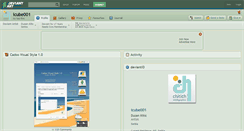 Desktop Screenshot of icube001.deviantart.com
