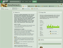 Tablet Screenshot of disneysteampunk.deviantart.com