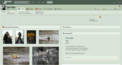 Desktop Screenshot of fairyolga.deviantart.com