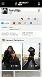 Mobile Screenshot of fairyolga.deviantart.com