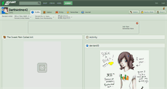 Desktop Screenshot of darthanime42.deviantart.com