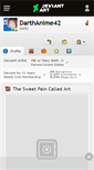 Mobile Screenshot of darthanime42.deviantart.com