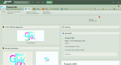 Desktop Screenshot of french-gfx.deviantart.com