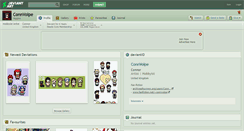 Desktop Screenshot of connvolpe.deviantart.com