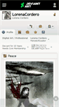 Mobile Screenshot of lorenacordero.deviantart.com