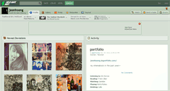 Desktop Screenshot of jeenhoong.deviantart.com