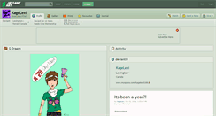 Desktop Screenshot of kagelexi.deviantart.com
