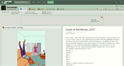 Desktop Screenshot of icecheetah.deviantart.com