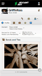 Mobile Screenshot of griffinross.deviantart.com