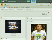 Tablet Screenshot of c1ko.deviantart.com