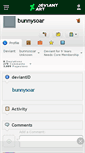 Mobile Screenshot of bunnysoar.deviantart.com