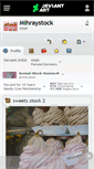Mobile Screenshot of mihraystock.deviantart.com