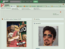 Tablet Screenshot of nickini.deviantart.com