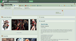 Desktop Screenshot of jilted-prodigy.deviantart.com