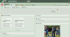 Desktop Screenshot of codeaeon.deviantart.com