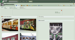 Desktop Screenshot of graffitiartontrains.deviantart.com