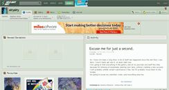 Desktop Screenshot of airyairy.deviantart.com
