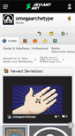 Mobile Screenshot of omegaarchetype.deviantart.com