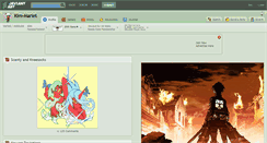 Desktop Screenshot of kim-mariet.deviantart.com