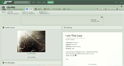 Desktop Screenshot of lily-kitty.deviantart.com