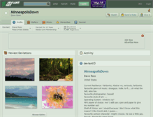 Tablet Screenshot of minneapolisdown.deviantart.com