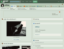 Tablet Screenshot of isitreal.deviantart.com