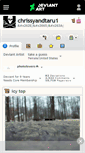 Mobile Screenshot of chrissyandtaru1.deviantart.com