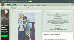 Desktop Screenshot of dream-of-yaoi.deviantart.com