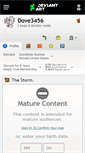 Mobile Screenshot of dove3456.deviantart.com