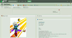 Desktop Screenshot of mushqueen.deviantart.com